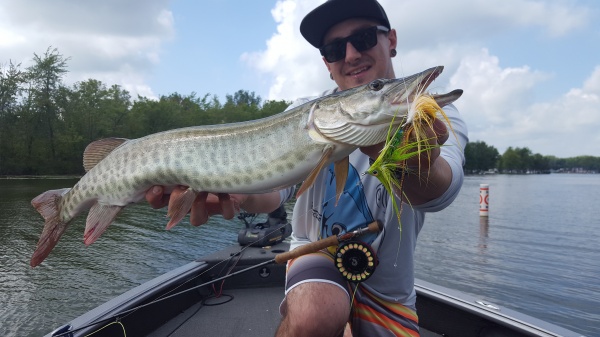 The Northern Indiana Musky Lakes that we fish - Webster Lake Guide Service